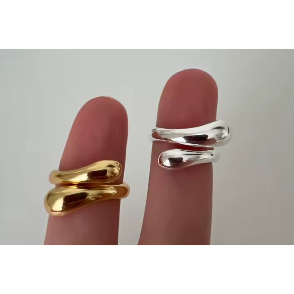 NEW 925 Sterling Silver Adjustable Wrap Ring